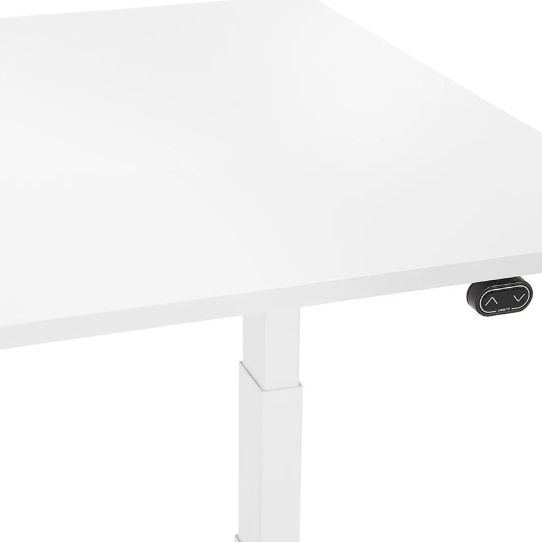 Bureau réglable en hauteur électrique 'TRONIK' blanc