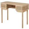 Bureau TOYAMA design épuré et sa structure en bois 2 portes coulissantes