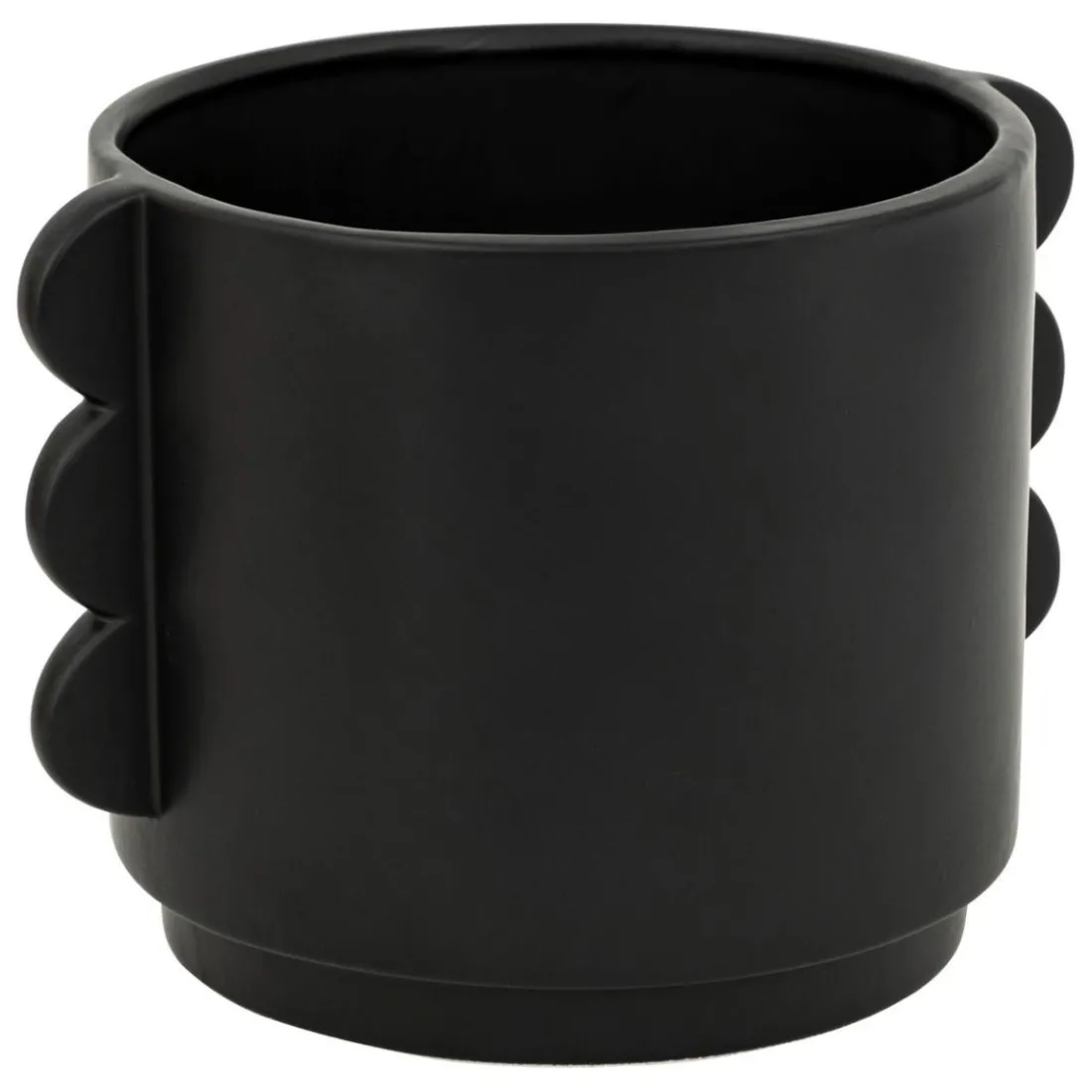 Cache pot Hind Céramique Noir