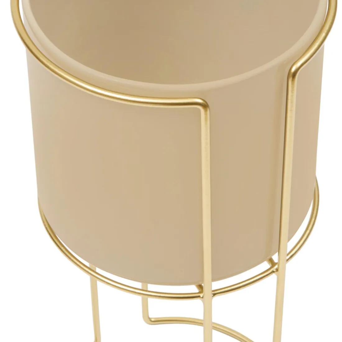 Cache-pot Zigy doré