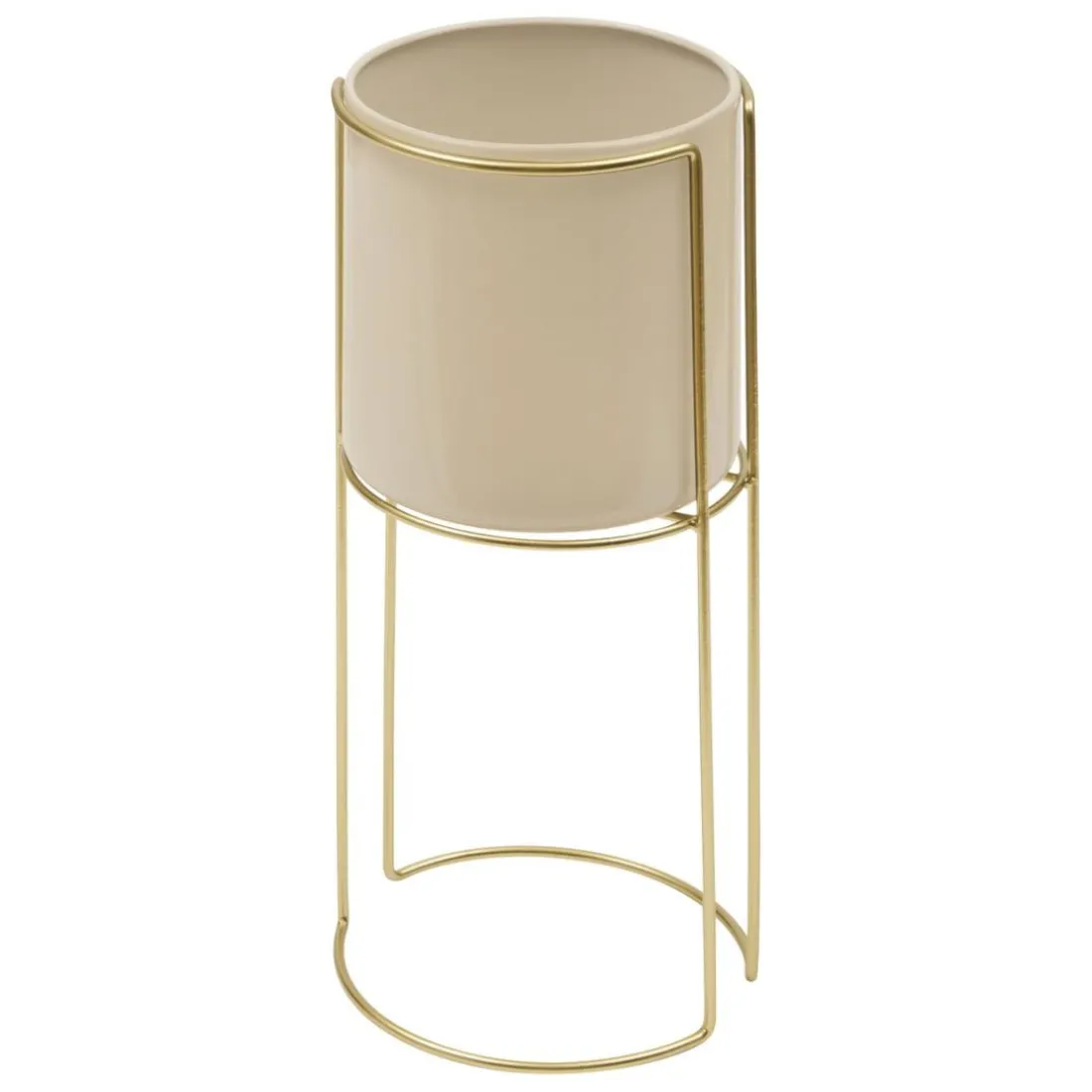 Cache-pot Zigy doré