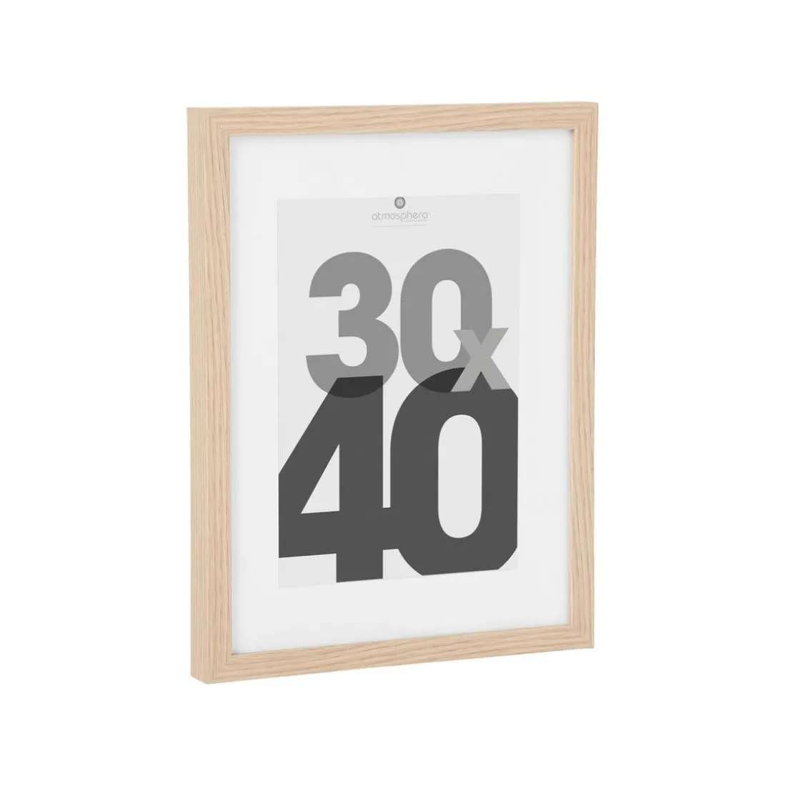 Cadre photo naturel 30x40