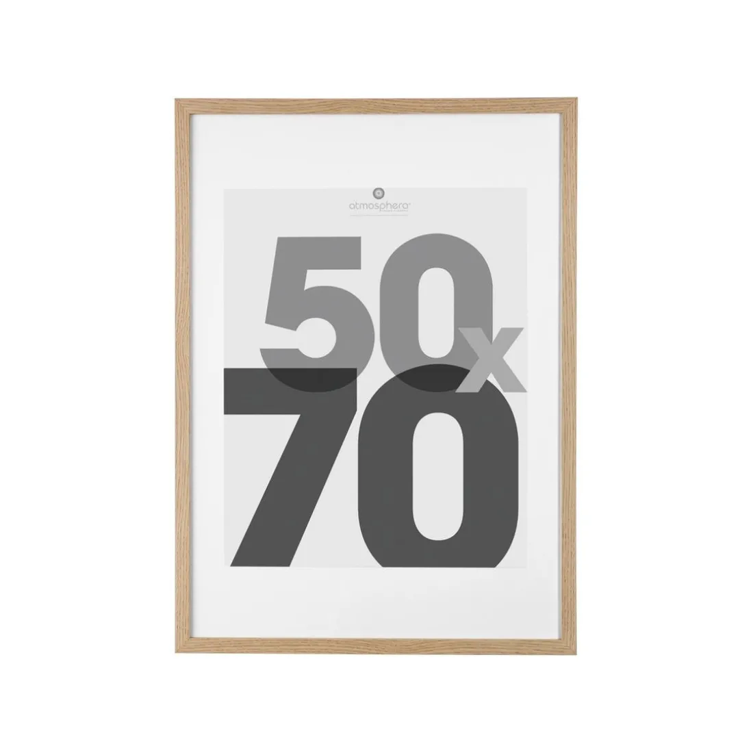 Cadre photo naturel 50x70