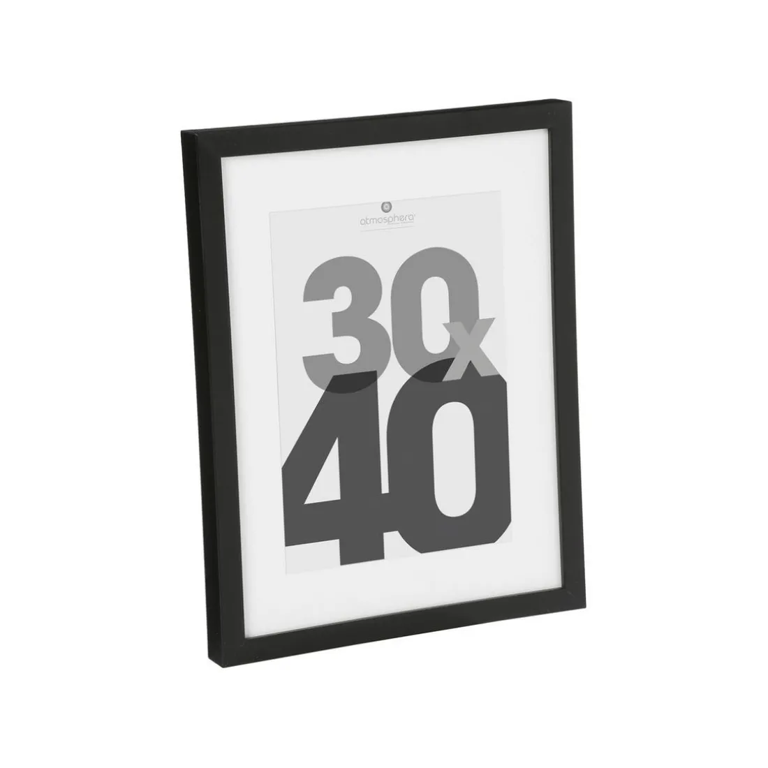 Cadre photo noir 30x40