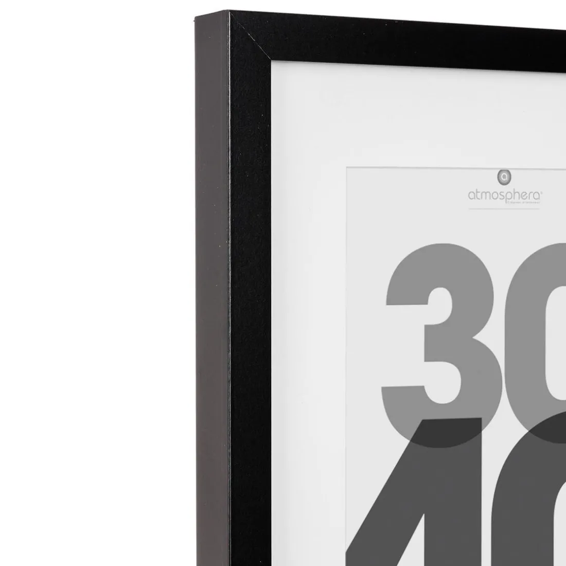 Cadre photo noir 30x40
