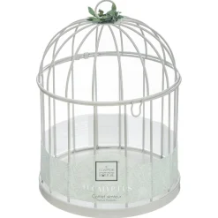 Cage Et Diff Et Bougie Lola, Vert Pâle