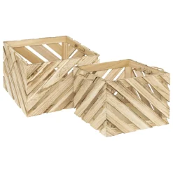Caisses en bois sulei