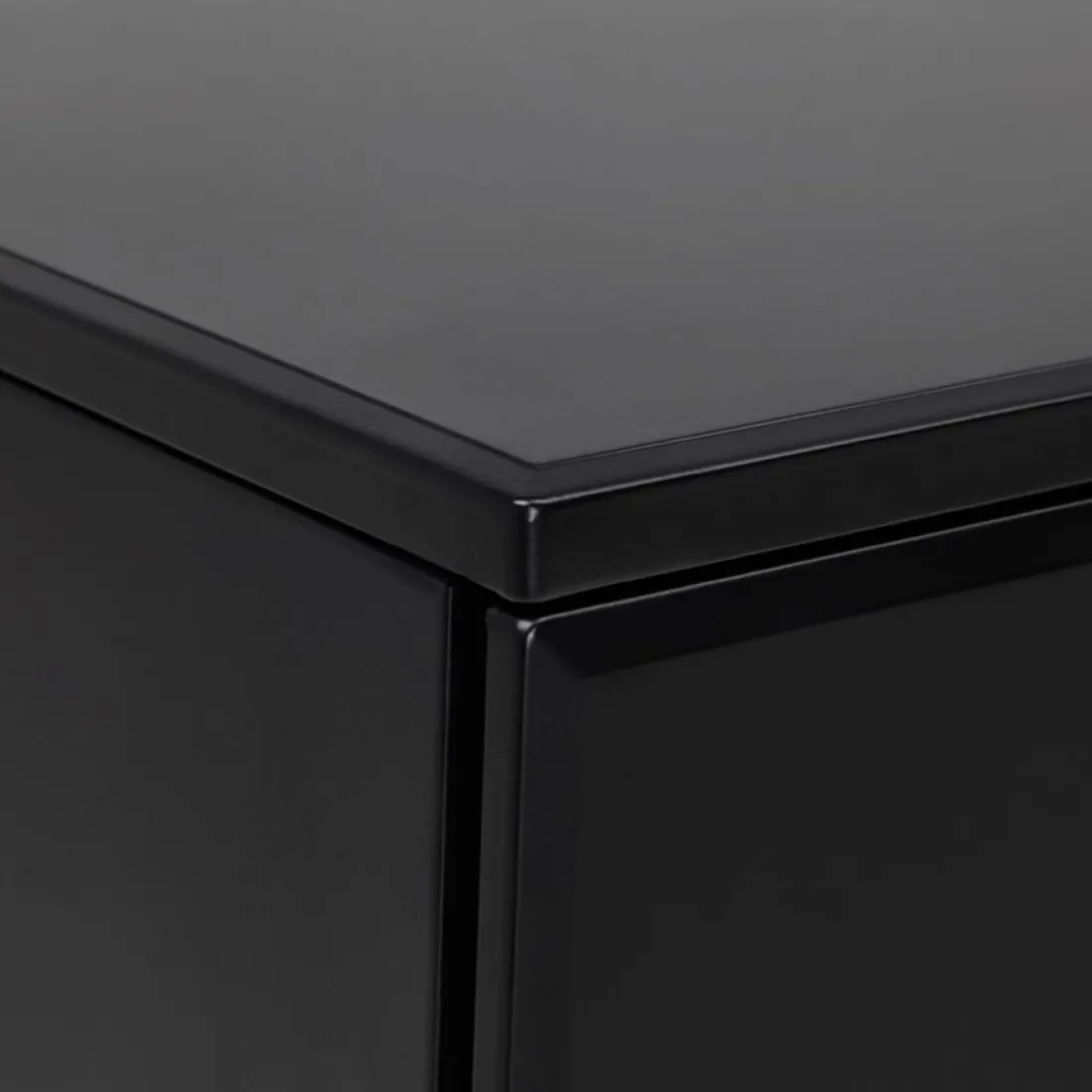Caisson de rangement 'DALI' noir à tiroirs pour bureau