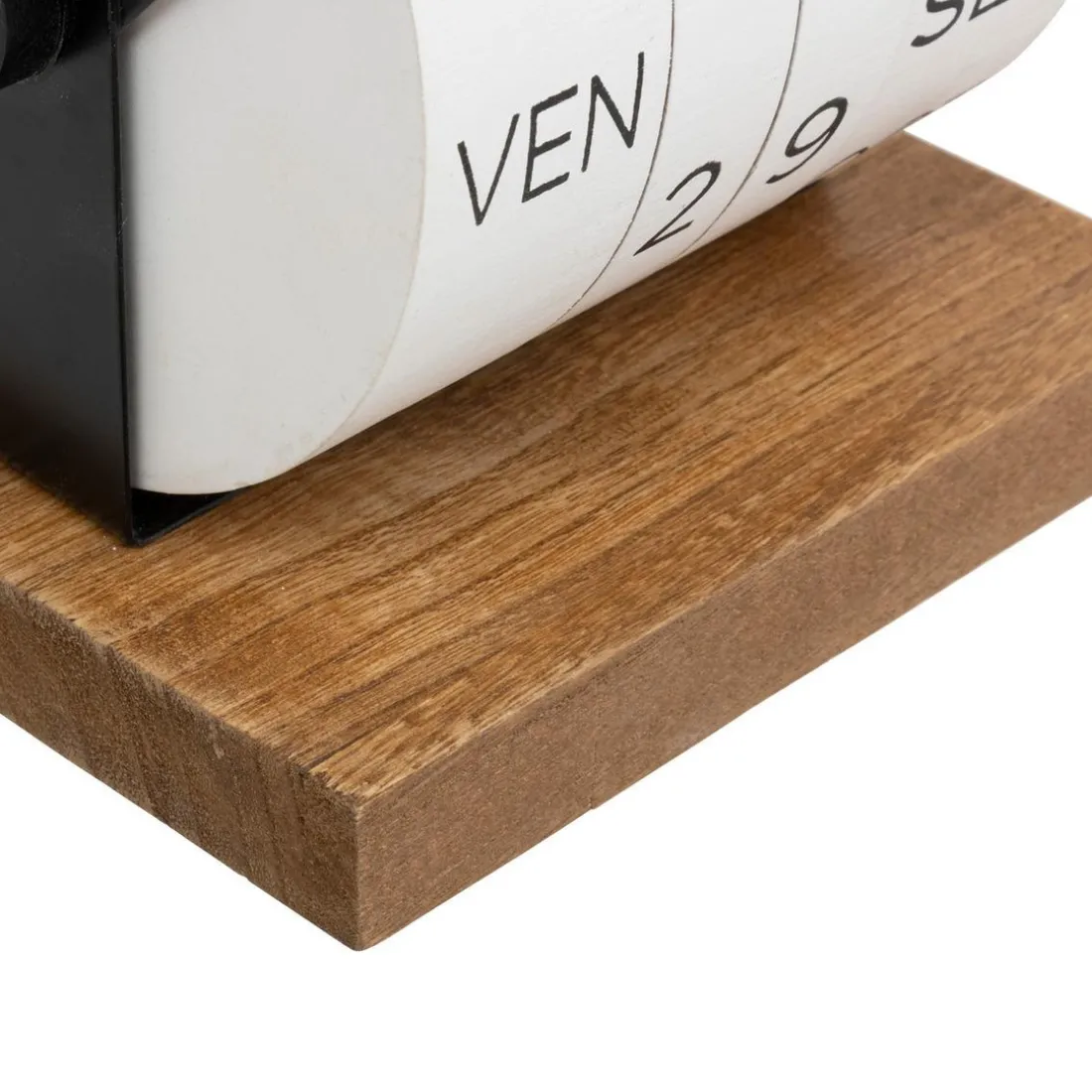 Calendrier en Bois H15 Blanc