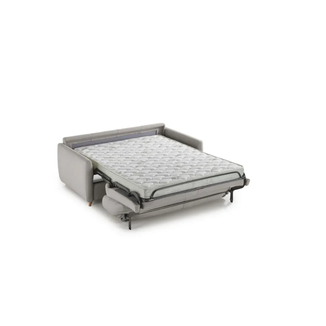 Canapé convertible express Gris Clair 3 places GIACOMO