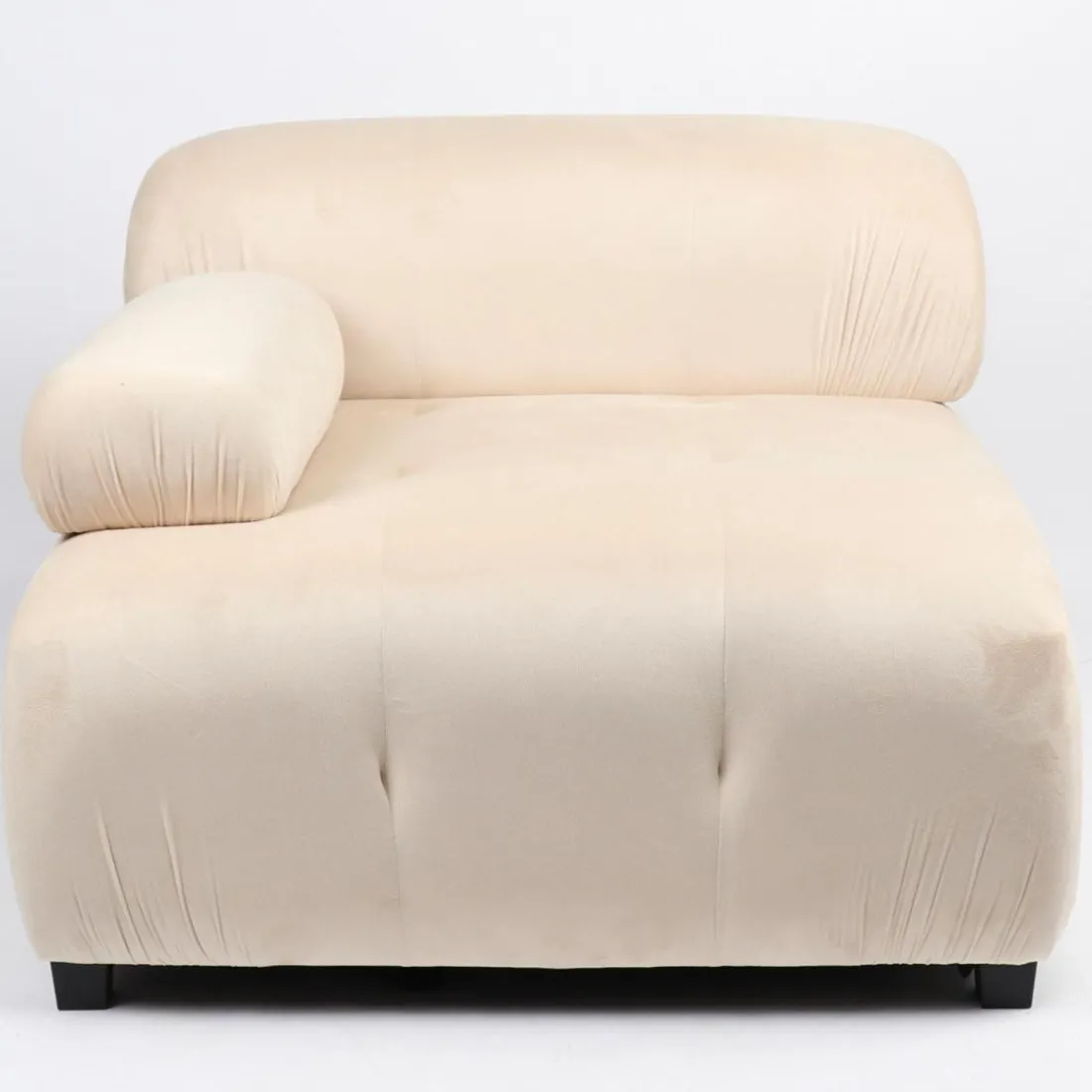 Canapé design modulable Hollywood Velours Beige