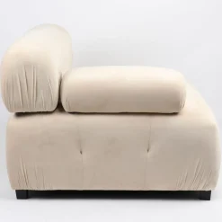 Canapé design modulable Hollywood Velours Beige