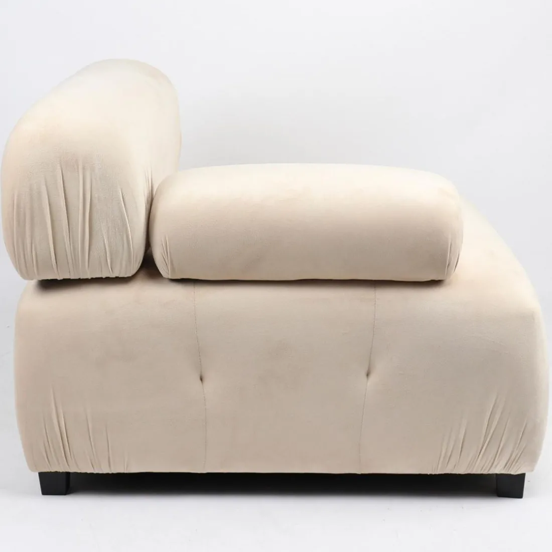 Canapé design modulable Hollywood Velours Beige
