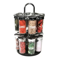 Carrousel 2 etages 16 pots couvercle plastique HALLIE