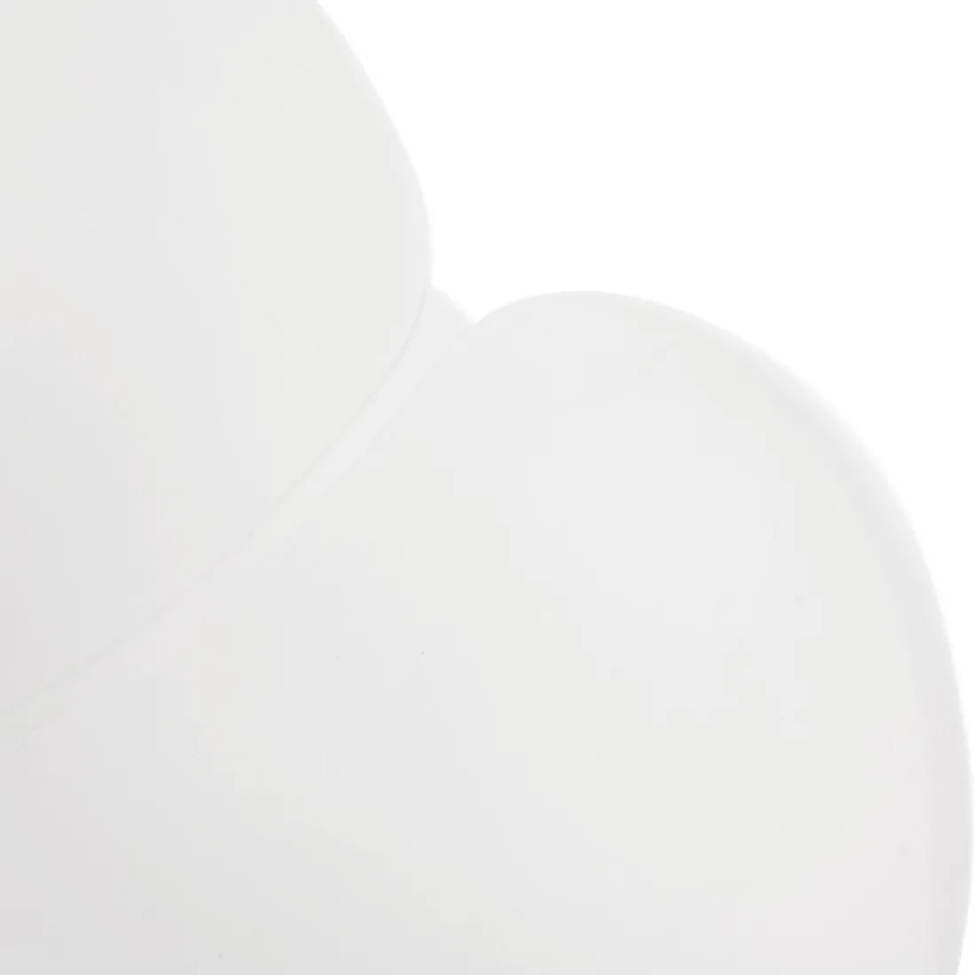 Chaise avec accoudoirs 'APODIS' blanche en matière plastique