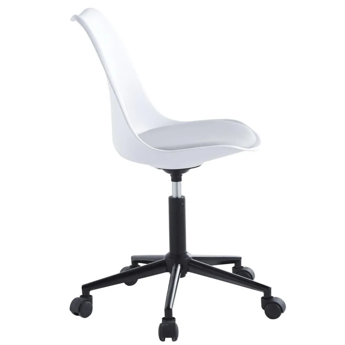 Chaise de bureau scandinave Blanc