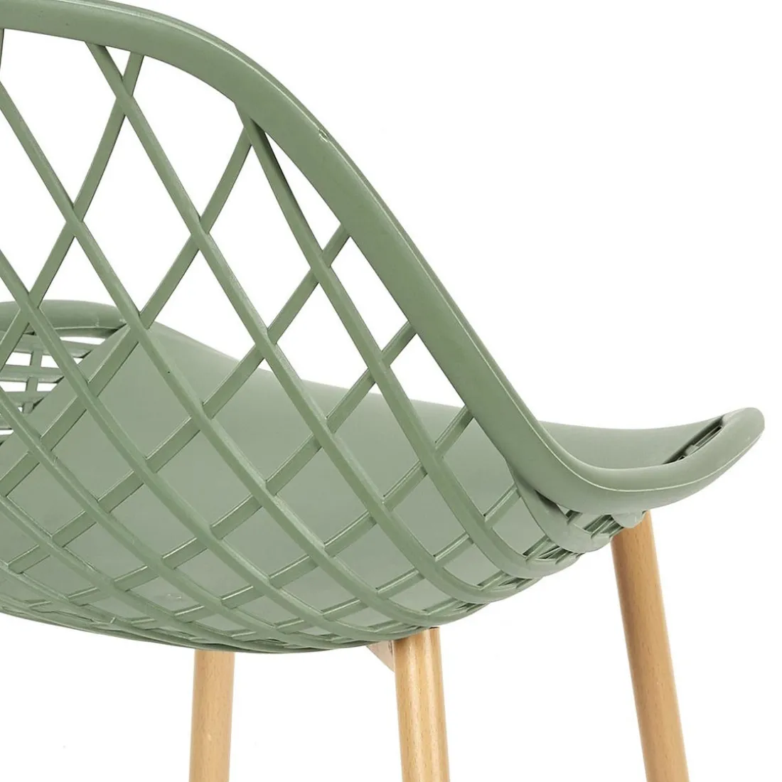 Chaise de Jardin Croisillons Vert