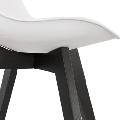 Chaise design 'TAPAS' blanche