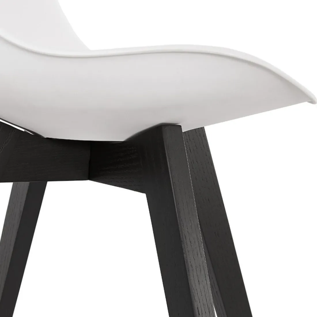 Chaise design 'TAPAS' blanche