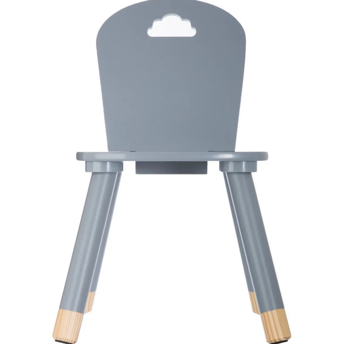 Chaise Enfant Gris MINO