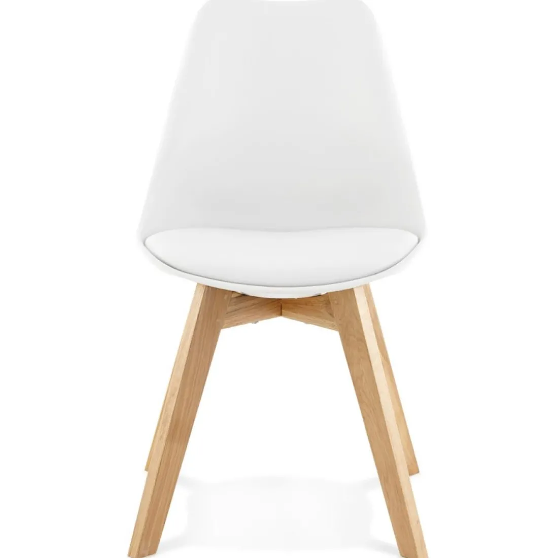 Chaise moderne 'TEKI' blanche