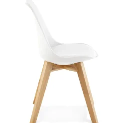 Chaise moderne 'TEKI' blanche