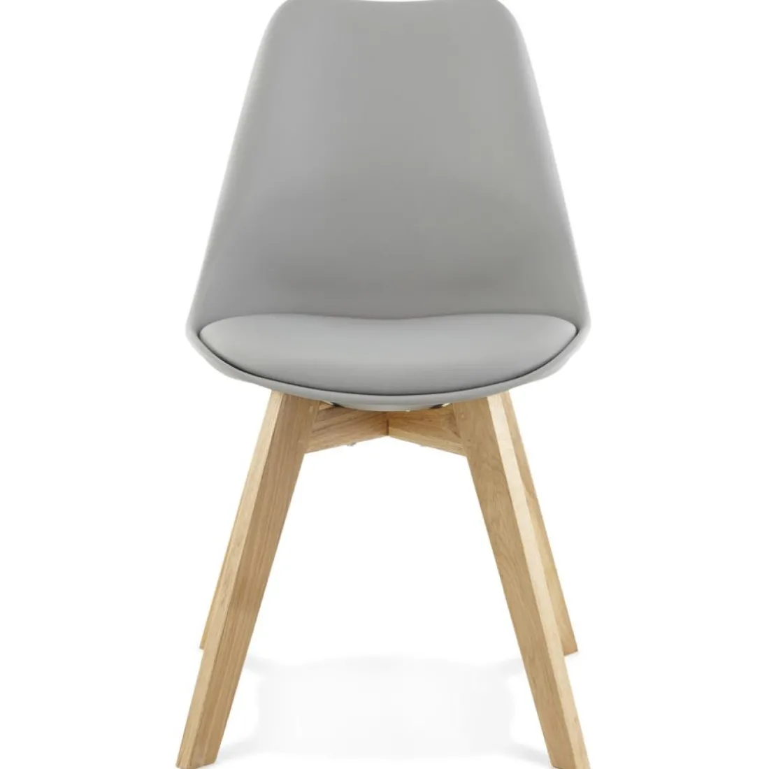 Chaise moderne 'TEKI' grise