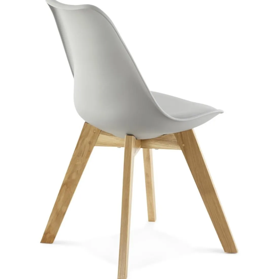 Chaise moderne 'TEKI' grise