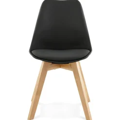 Chaise moderne 'TEKI' noire