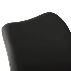 Chaise moderne 'TEKI' noire