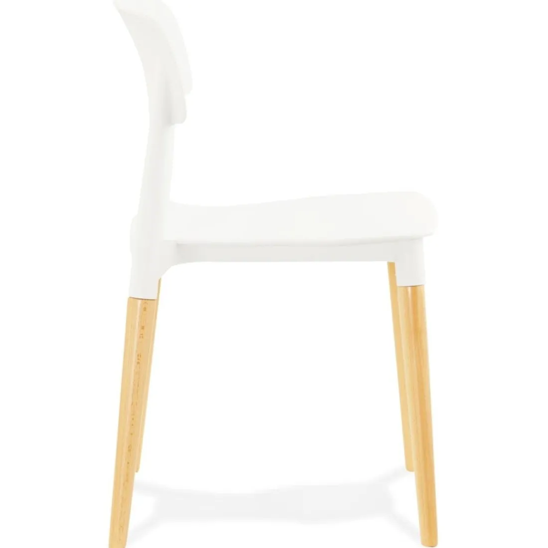 Chaise moderne 'TRENDY' blanche style scandinave