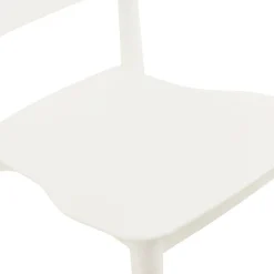 Chaise moderne 'TRENDY' blanche style scandinave