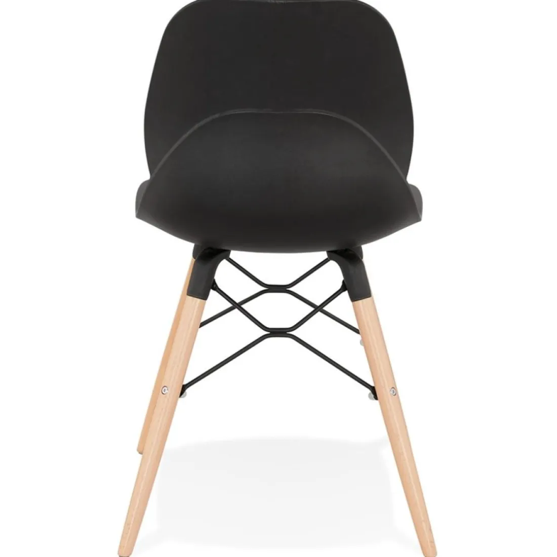 Chaise scandinave 'EPIK' noire moderne