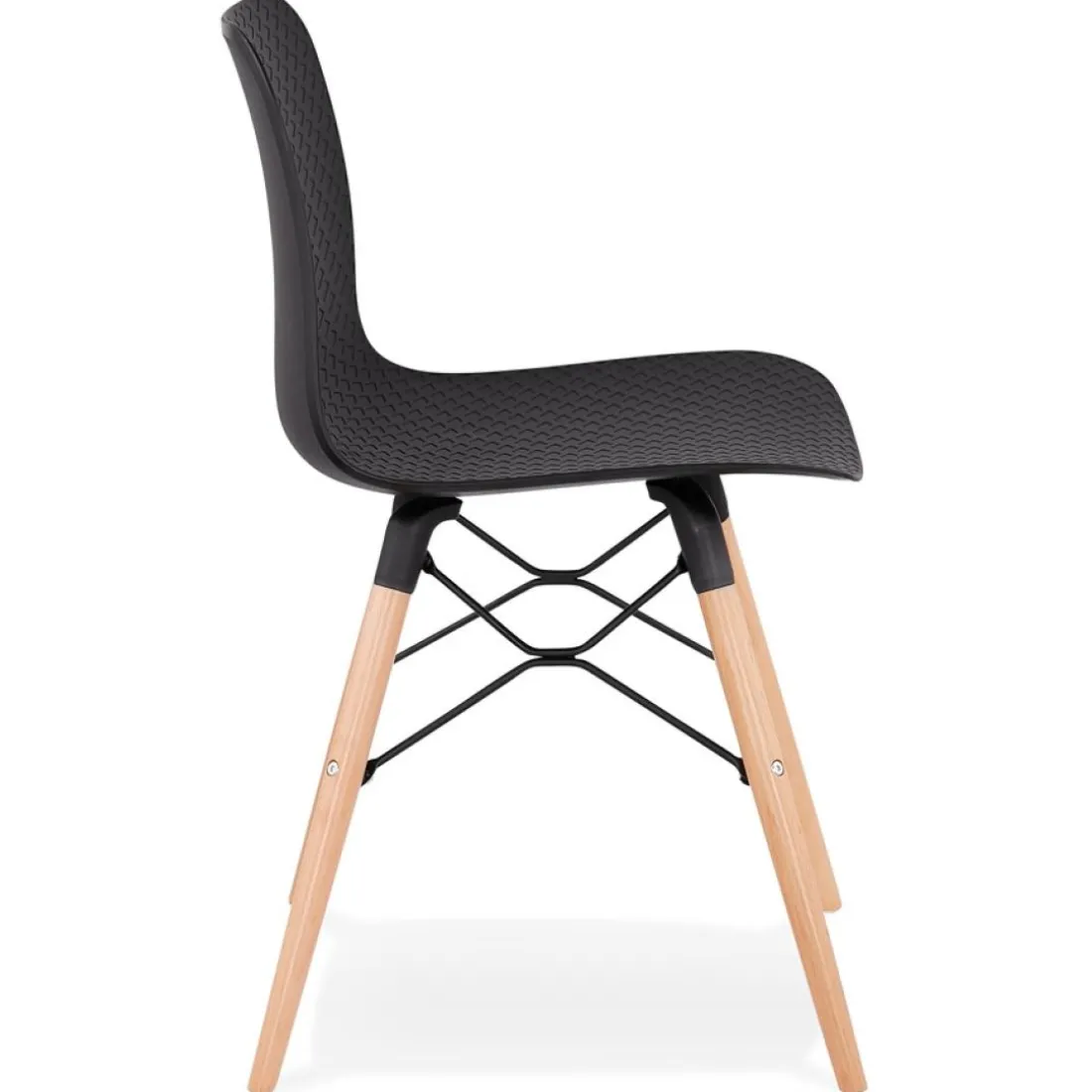 Chaise scandinave 'TONIC' noire design