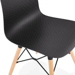 Chaise scandinave 'TONIC' noire design