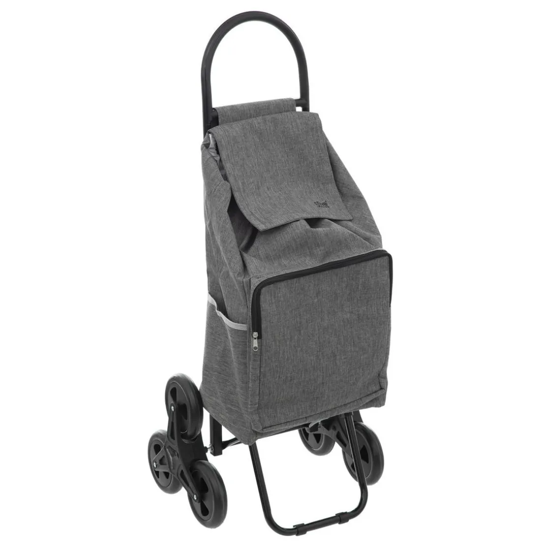 Chariot 6 Roues Métal Gris Nomade
