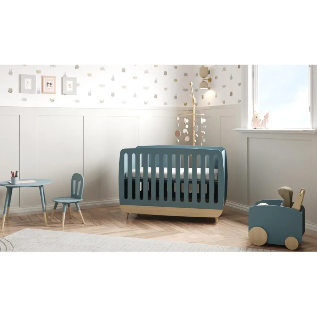 Chariot de Rangement a roulettes FIRMIANA