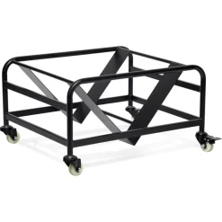 Chariot 'TROLLY' noir pour transport de chaises 'PILA'