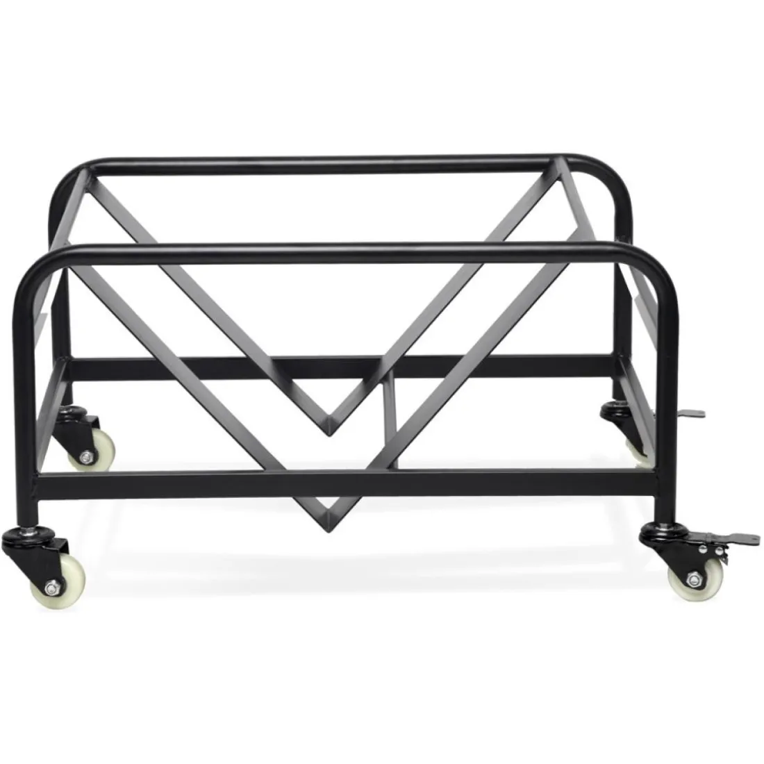 Chariot 'TROLLY' noir pour transport de chaises 'PILA'