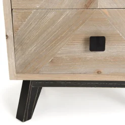 Chevet MANDY Scandi 2 Tiroirs