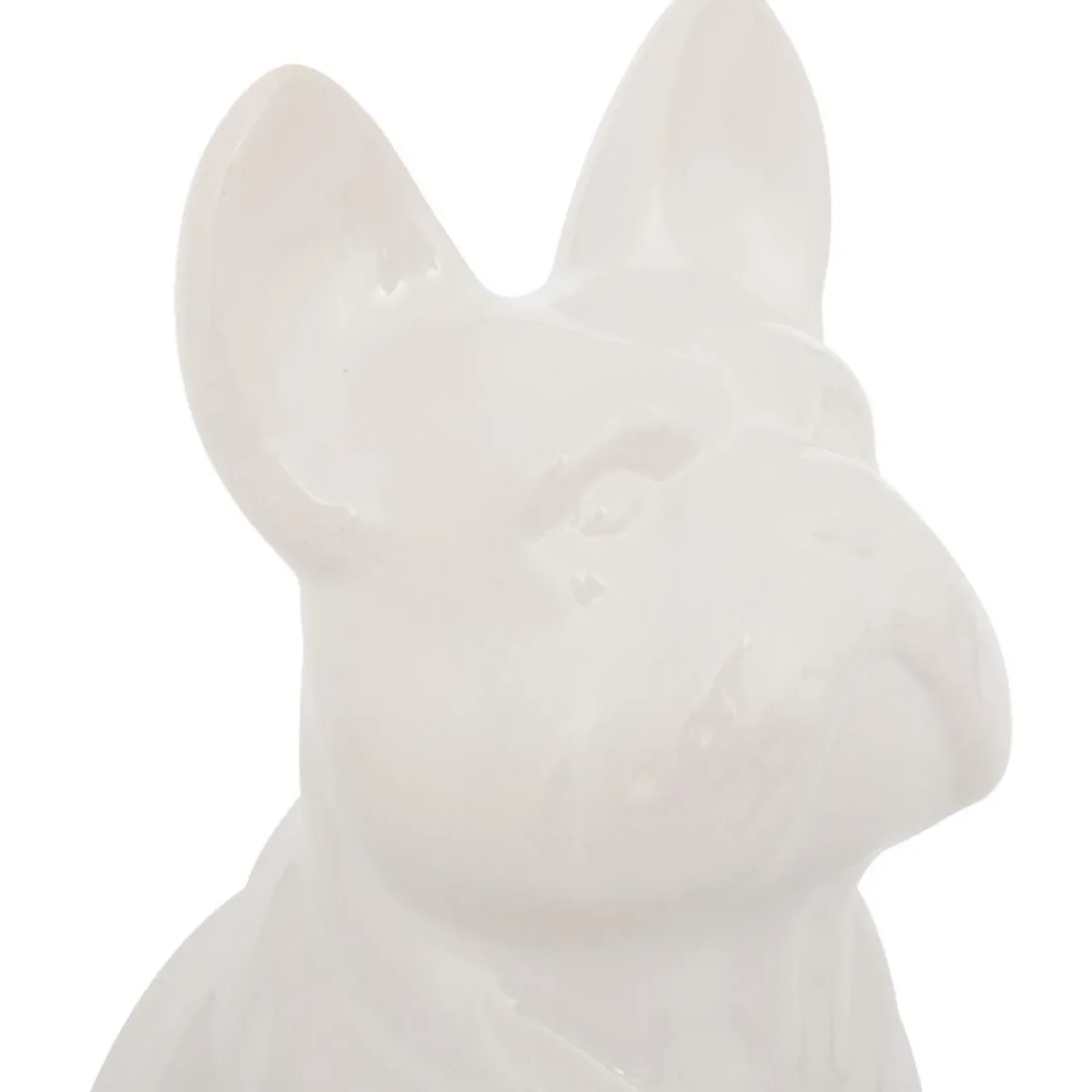 Chien en céramique Eden blanc