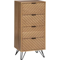 Chiffonnier 4 tiroirs Naomi