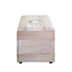 Coffre de rangement simili cuir imprimé du motif