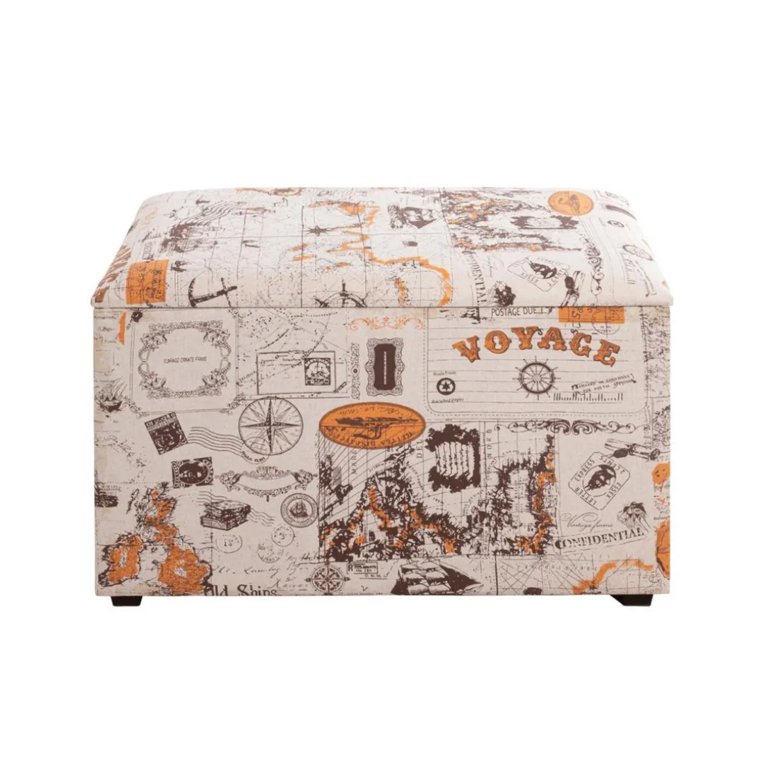 Coffre de rangement tissu textile