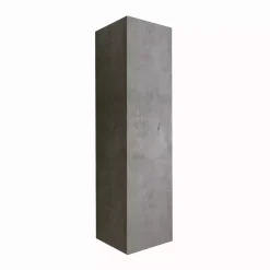 Colonne 1 Porte à poser coloris Béton Système Push Pull