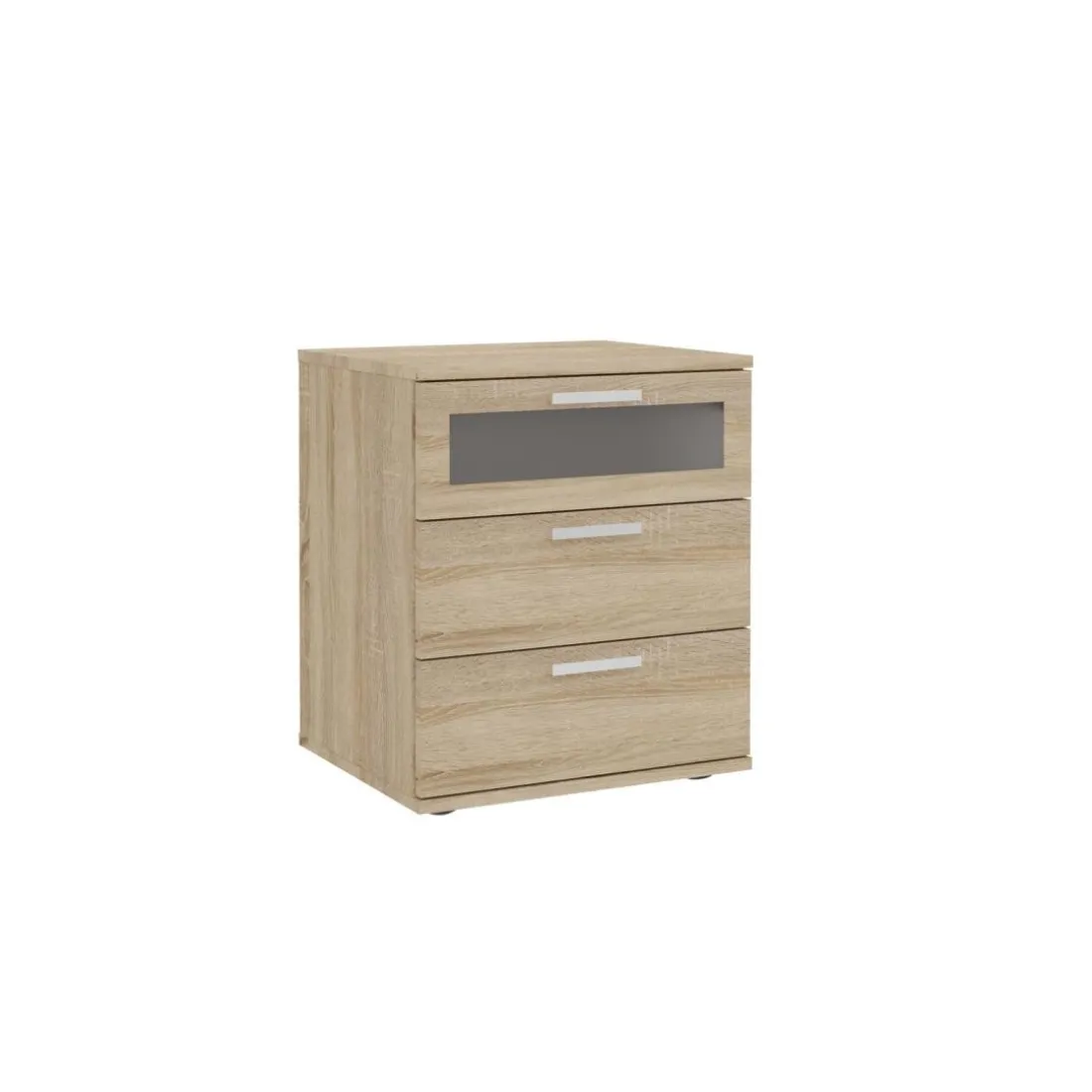 Commode à 3 Tiroirs Chêne SPARROW 2