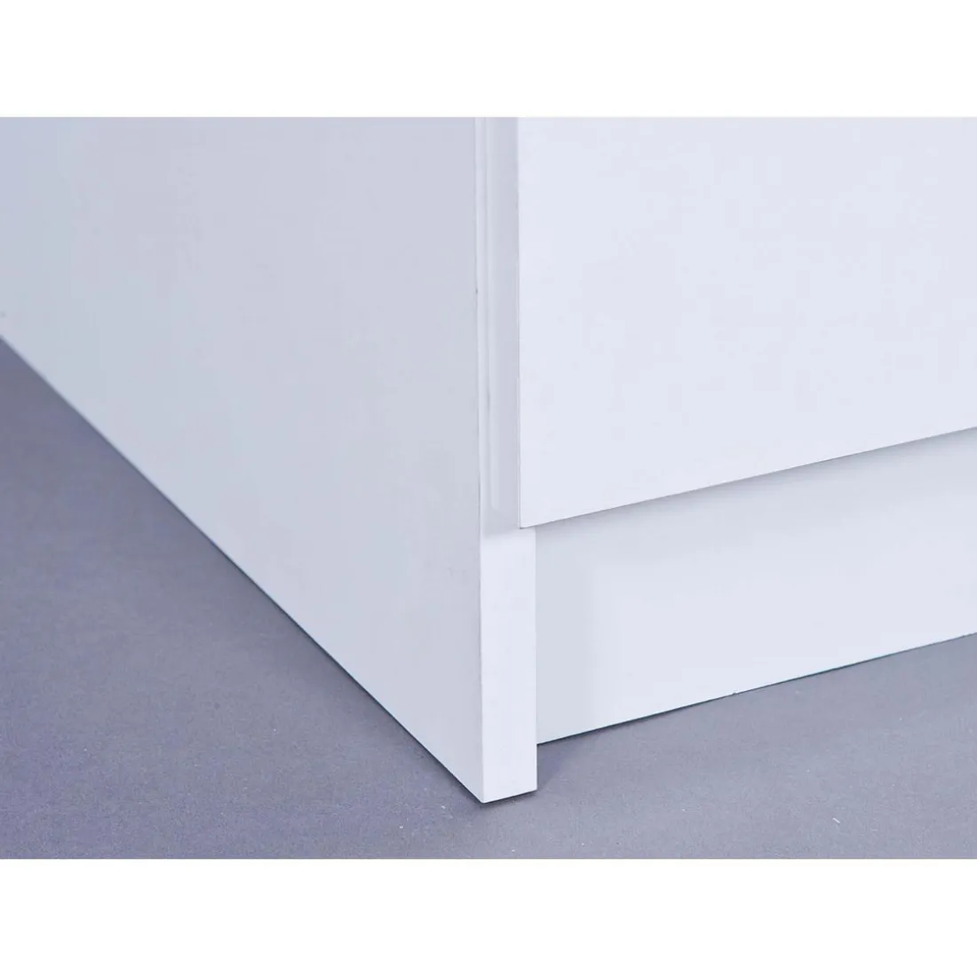 Commode 3 tiroirs Blanc MAURATI