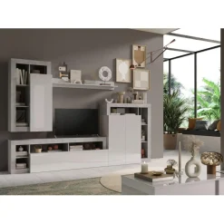 Composition mural grand en mdf