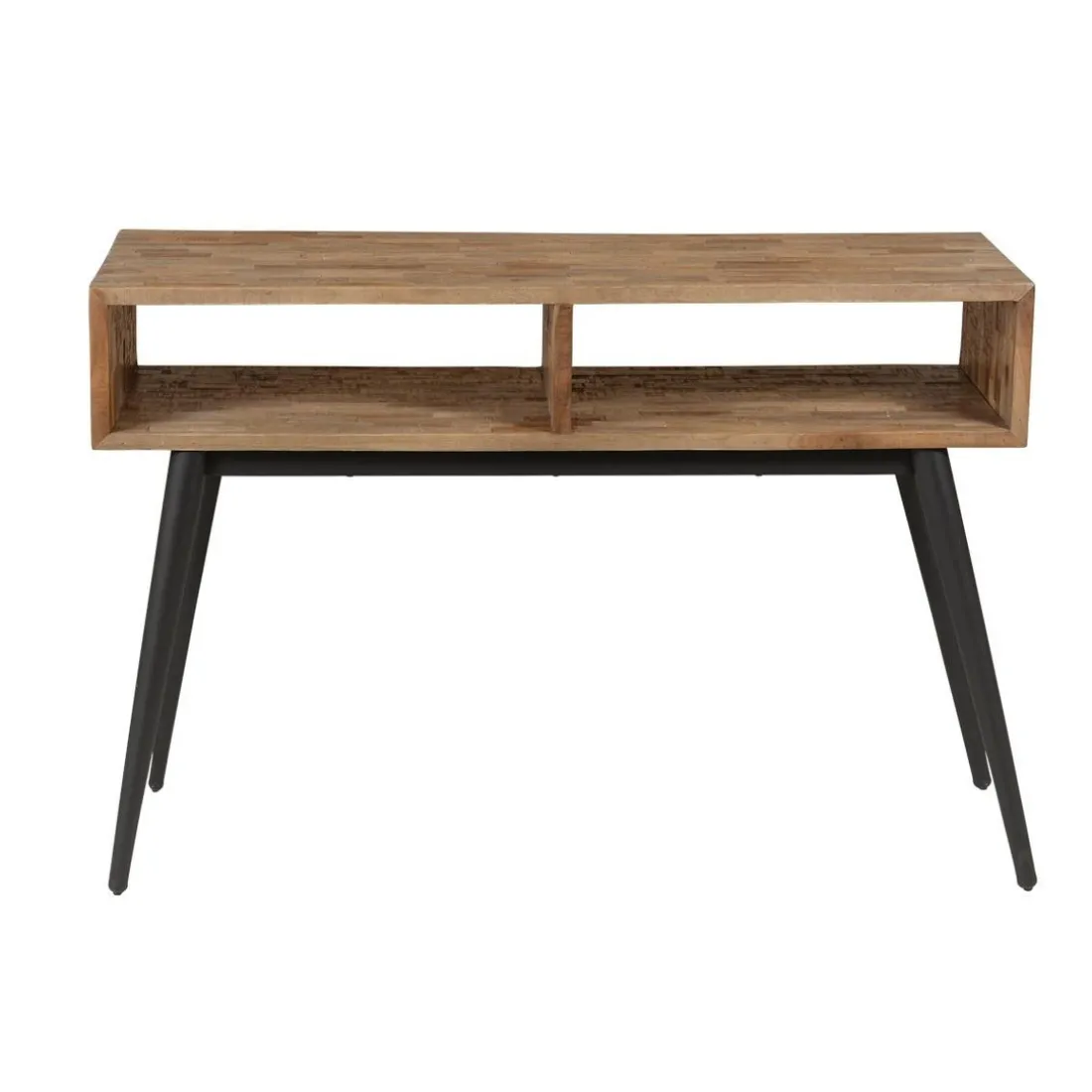 Console 2 niches en bois