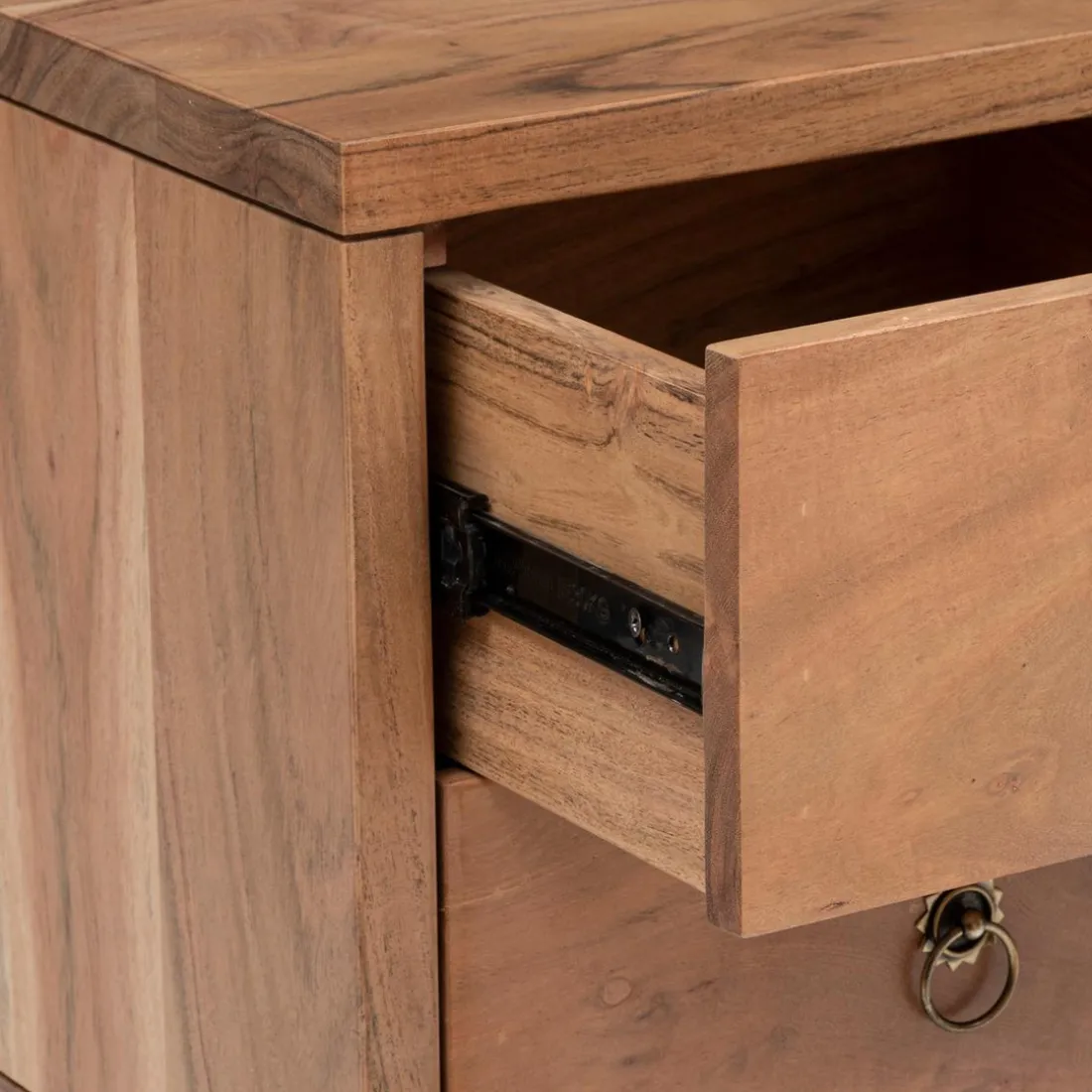 CONSOLE 2 PORTES 4 TIROIRS JILING